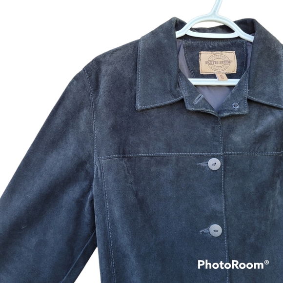 Vintage Suede Jacket Boyfriend Fit - Picture 2 of 10